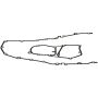 Elring 670.590 Gasket Kit, timing case