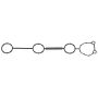 Elring 720.230 Gasket, cylinder head cover