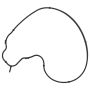Elring 773.880 Gasket, water pump