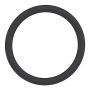 Elring 818.445 Seal Ring, oil pressure regulating valve