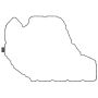 Elring 822.480 Gasket, oil sump