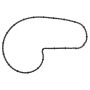 Elring 920.100 Gasket, water pump