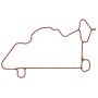 Elring 981.210 Gasket, crankcase ventilation
