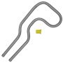 Edelmann 81253 Edelmann Power Steering Return Hose