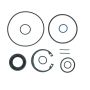 Edelmann 9202 PUMP SEAL KIT
