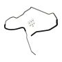 Edelmann 93015 Edelmann Power Steering Return Hose