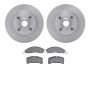 Dynamic Friction 6502-55055 Rotor Kit