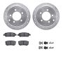 Dynamic Friction 7512-39031 Rotor Kit