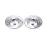 PowerStop JBR1112XPR PowerStop Evolution Performance Drilled, Slotted & Plated Brake Rotor Pair