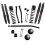 Skyjacker G350RPBLT 2020 Jeep Gladiator JT - Rubicon Suspension Lift Kit 3.5in Fr 2in Rr w/ Black Max Shocks