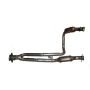 AB Catalytic 4463 Direct-Fit Catalytic Converter EPA (Federal) Front Y Cat Assembly