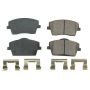 PowerStop 17-2137 PowerStop - Z17 Low-Dust Ceramic Brake Pads with Hardware