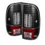 SPYDER 5029133 LED Tail Lights - Version 2 - Black