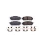 PowerStop 17-1004 PowerStop - Z17 Low-Dust Ceramic Brake Pads with Hardware