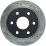Stoptech 127.66041L Slotted & Drilled Sport Brake Rotor