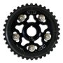 AEM 23-800BK 88-95 Honda Civic/ 93-95 Del Sol S & Si Black Tru-Time Cam Gear