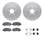 Dynamic Friction 4512-39058 Rotor Kit