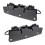 Oracle Lighting 5890-001 ORACLE Lighting 2021-2024 Ford Bronco Triple LED Fog Light Kit for Steel Bumper