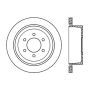 StopTech 04-09 Ford F150 2WD / 04-09 F150 4WD Drilled Left Rear Rotor