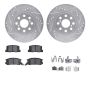 Dynamic Friction 7512-76092 Rotor Kit
