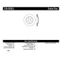 Stoptech 128.63062L Drilled Sport Brake Rotor
