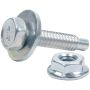 ALLSTAR PERFORMANCE ALL18655 Body Bolt Kit 10pk Silver 1-1/8in