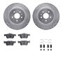 Dynamic Friction 7512-54220 Rotor Kit