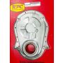 RACING POWER CO-PACKAGED RPCR4935RAW BBC Steel Timing Chain Cover Unplated