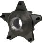 Wilwood 270-6735BC Hub-Starlite 55 Front w/Snap-Cap Std. Offset 5/8 C Studs-Black