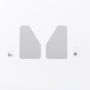 Putco 79473 Universal - SS Mud Flap (6in x 10in) - w/o Rubber Extension