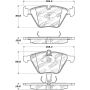 StopTech Performance 07-09 BMW E90/E92/E93 335i Coupe/Sedan Front Brake Pads D918