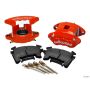Wilwood 140-12097-R D154 Front Caliper Kit - Red 2.50in Piston 1.04in Rotor
