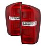 SPYDER 5085757 LED Tail Lights - Red Clear