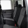 Covercraft GTC4139ENBK 19-24 Chevrolet Silverado Endura PrecisionFit Custom Second Row Seat Covers - Black/Black