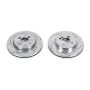 PowerStop EBR853XPR PowerStop Evolution Performance Drilled, Slotted & Plated Brake Rotor Pair