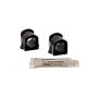Energy Suspension 95-99 Nissan Maxima Black 20mm Front Sway Bar Frame Bushings