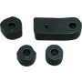 Kuryakyn 7508 Driver Floorboard Spacers 18-Up Softail Models Gloss Black