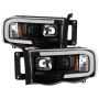 SPYDER 5088079 High-Power LED Module ( Low Beam ) Equipped Headlights - Black
