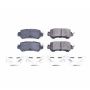 PowerStop 17-1624 PowerStop - Z17 Low-Dust Ceramic Brake Pads with Hardware
