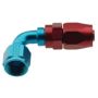 FRAGOLA FRG229007 Hose Fitting #8 90 Deg. to #6 Hose