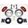 Wilwood 140-9406-DR TC6R Rear Kit 16.00in Drilled Red 1999-2010 GM Trk 2500 HD 4.84 Cntr