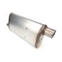 PYPES PERFORMANCE EXHAUST PYPMVT30 Turbo Pro Muffler 18in 2.5in Offset In/Out