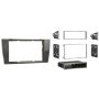 Metra 99-9501G Single or Double DIN Installation Dash Kit for 2002-2007 Jaguar X-Type or 2003-2006 Jaguar S-Type Gray