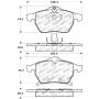 Stoptech 309.08190 Performance Brake Pads