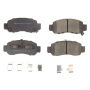 PowerStop 17-832 PowerStop - Z17 Low-Dust Ceramic Brake Pads with Hardware
