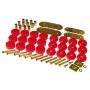 Prothane Chevy Conv Impala / Belair Body Mount Kit - Red