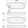 Stoptech 308.04810 Street Brake Pads