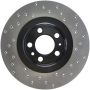 Stoptech 128.33054R Drilled Sport Brake Rotor