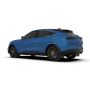 Rally Armor MF96-UR-BLK-NB Black Mud Flap/Nitrous Blue Logo