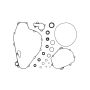 Cometic Gasket C3598BE Cometic 16-18 Kawasaki KX450F Bottom End Gasket Kit
